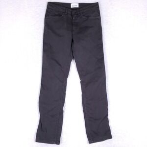 DUER Performance Slim Pants 26x29* Charcoal Gray Stretch TENCEL‎ Commuter